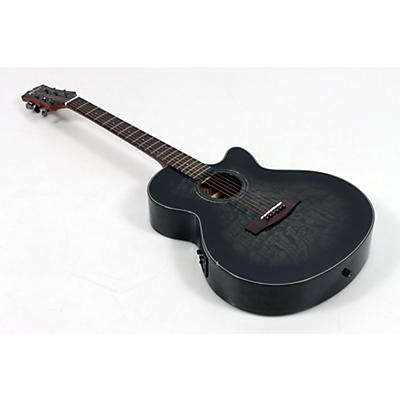 Mitchell MX430QAB Exotic Series Acoustic-Electric Guitar