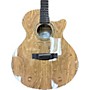 Used Mitchell MX430QAB Exotic Series Acoustic Electric Guitar Quilted Ash Burl Natural