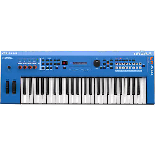 Yamaha MX49 49-Key Music Production Synthesizer Condition 2 - Blemished Electric Blue 197881212988