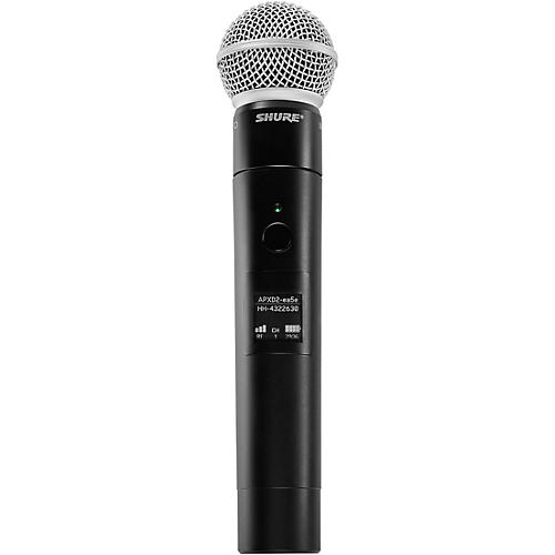 Shure MXW2X/SM58 Wireless Handheld Transmitter with SM58 Microphone Condition 1 - Mint Band Z10
