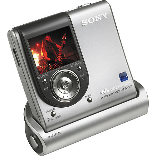 MZ-DH10P Hi-MD Walkman Digital Music Player with Camera Functions
