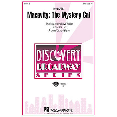 Hal Leonard Macavity: The Mystery Cat (from Cats) ShowTrax CD Arranged by Mark Brymer