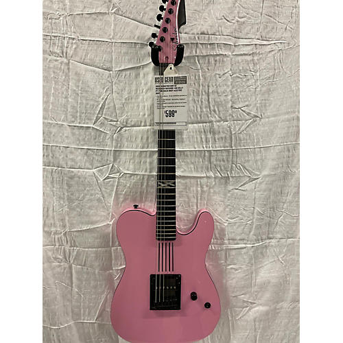Schecter Guitar Research Machine Gun Kelly PT Solid Body Electric Guitar Pink