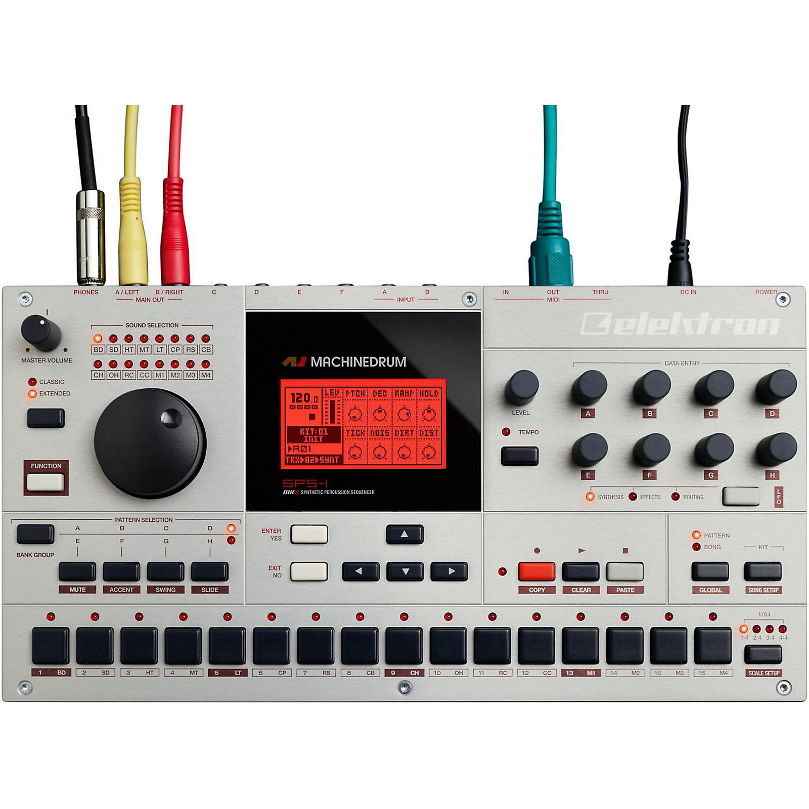 Elektron Machinedrum SPS1+ MKII Drum Machine Musician's Friend