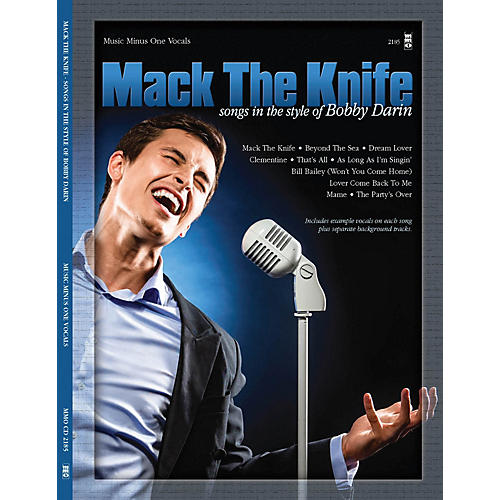 Mack the Knife (Songs in the Style of Bobby Darin) Music Minus One Series Softcover with CD