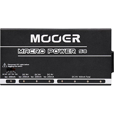 Mooer Macro Power S8 Effects Power Supplies
