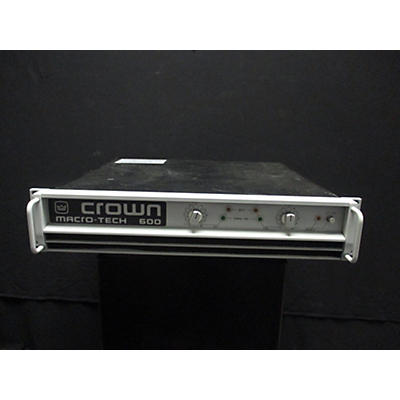 Crown Macrotech 600 Power Amp