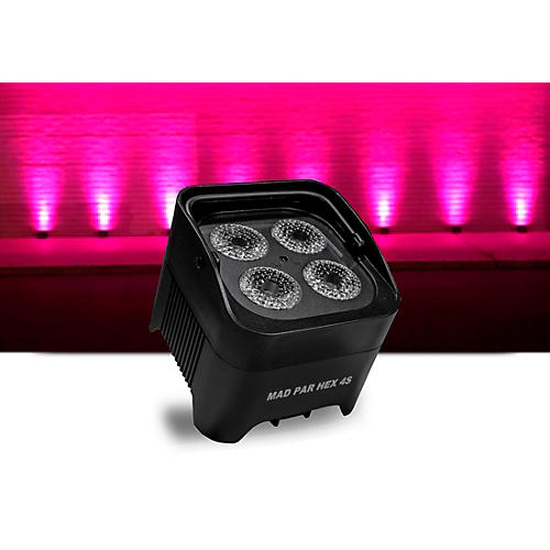 JMAZ Lighting MAD PAR HEX 4S Battery-Powered LED Uplight Condition 1 - Mint Black