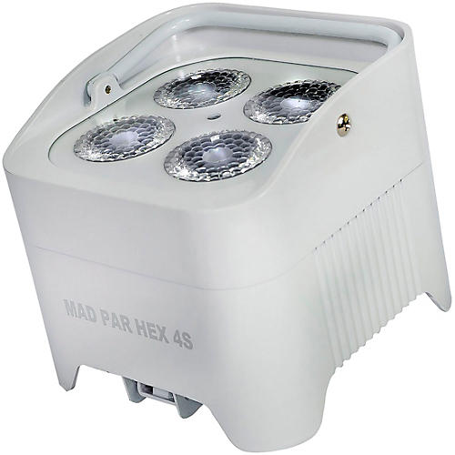 JMAZ Lighting MAD PAR HEX 4S Battery-Powered LED Uplight Condition 1 - Mint White