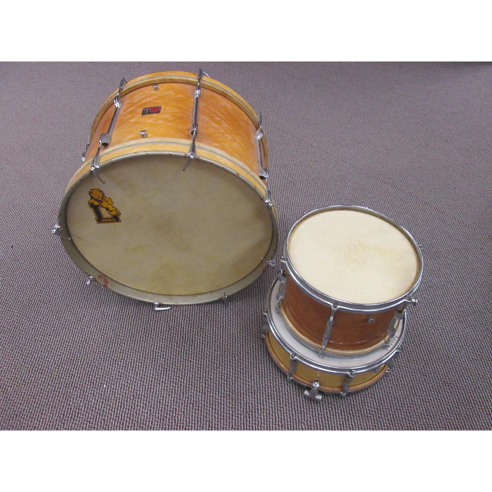 Used Premier Made In England Drum Kit Natural sparkle Musician's Friend