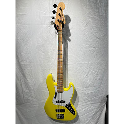 Fender Made In Japan Limited International Color Jazz Bass Monaco Yellow Electric Bass Guitar