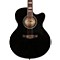 Madison Jumbo Cutaway Acoustic-Electric Guitar Level 1 Black
