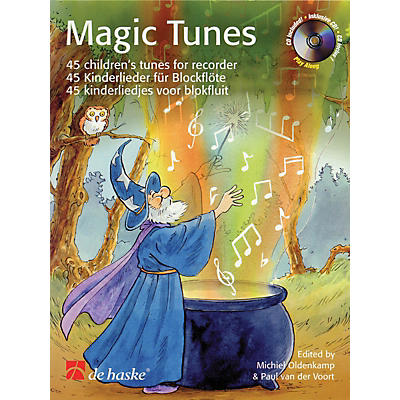De Haske Music Magic Tunes (45 Children's Tunes for Recorder) De Haske Play-Along Book Series