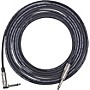 Lava Magma Instrument Cable Straight to Right Angle Black 25 ft.