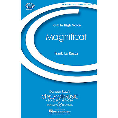 Boosey and Hawkes Magnificat (CME In High Voice) SSAA A Cappella composed by Frank La Rocca
