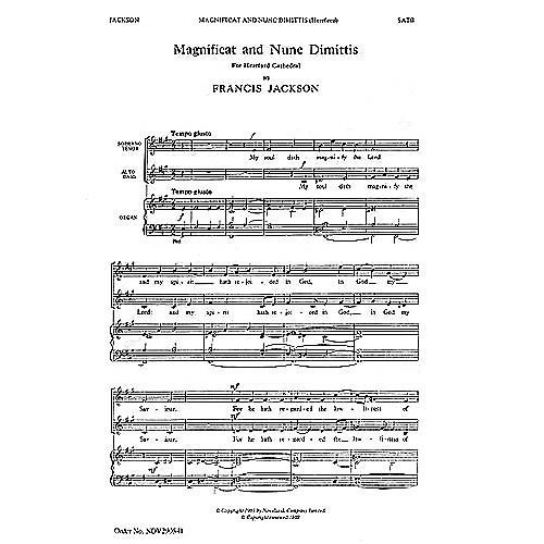 Novello Magnificat and Nunc Dimittis (Hereford) SATB