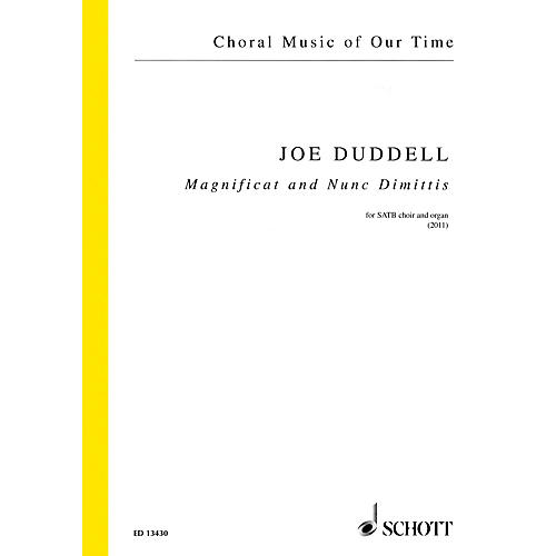 Magnificat and Nunc Dimittis (SATB Choir and Organ) SATB, Organ Composed by Joe Duddell