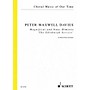 Schott Magnificat and Nunc Dimittis The Edinburgh Service (SATB and Organ) Vocal Score by Peter Maxwell Davies