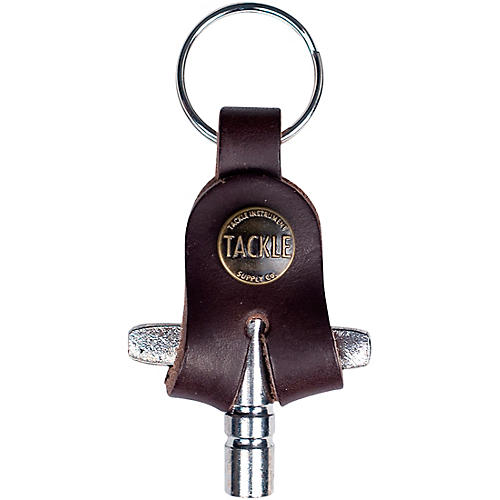 Tackle Instrument Supply Mahogany Leather Drum Key