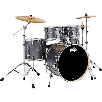 PDP by DW Mainstage 5-Piece Complete Drum Set With 22" Bass Drum & Paiste Cymbals