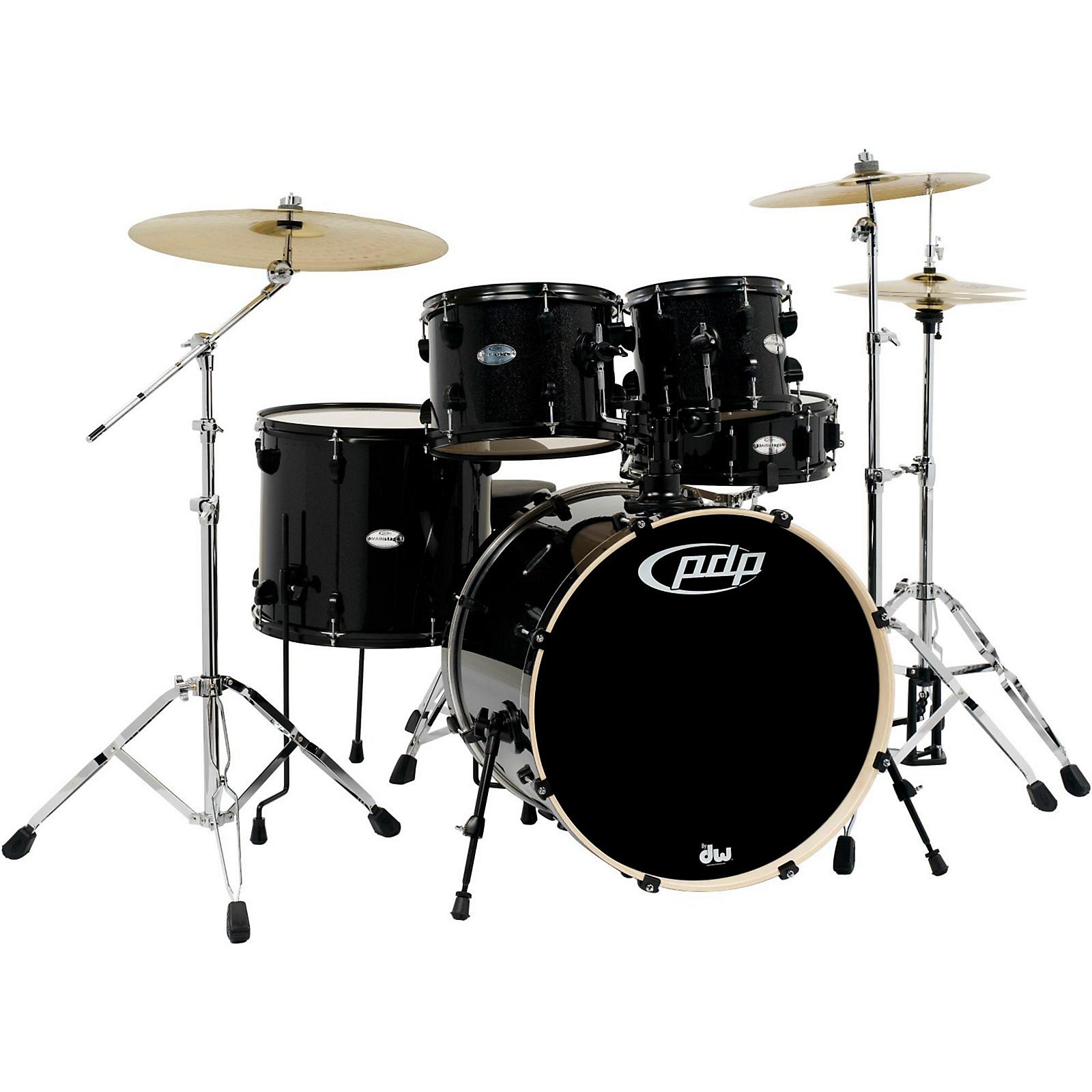 pdp by dw encore 5-piece drum kit with hardware and cymbals