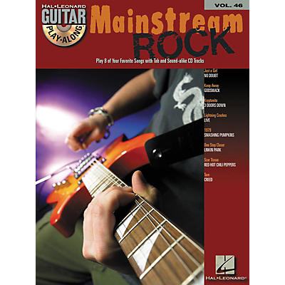 Hal Leonard Mainstream Rock Guitar Play-Along Volume 46 Book with CD