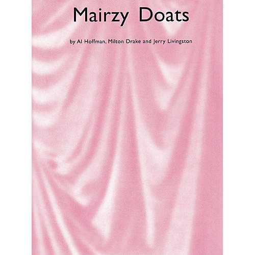 Mairzy Doats Music Sales America Series