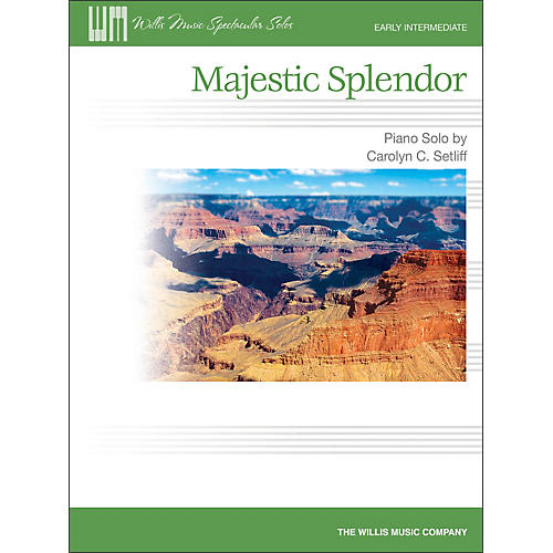 Willis Music Majestic Splendor - Early Intermediate Piano Solo Sheet