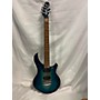 Used Ernie Ball Music Man Majesty Solid Body Electric Guitar Bali Blue