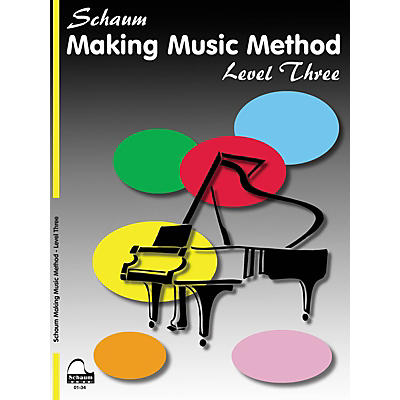 SCHAUM Making Music Method Educational Piano Book by John W. Schaum (Level Early Inter)