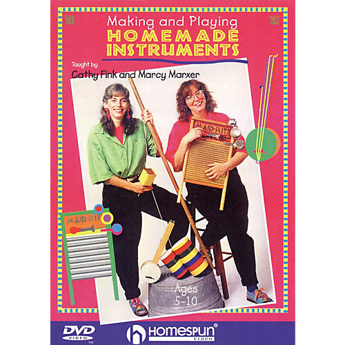 Making and Playing Homemade Instruments Homespun Tapes Series DVD Performed by Marcy Marxer