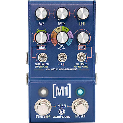 Walrus Audio Mako M1 High-Fidelity Modulation Machine Effects Pedal