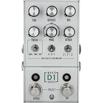 Walrus Audio Mako Series D1 Delay Effects Pedal