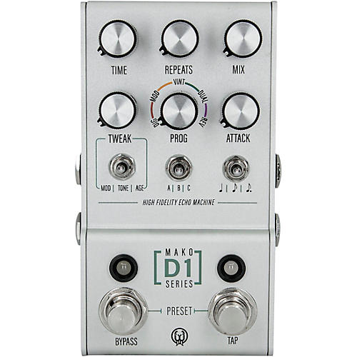 Walrus Audio Mako Series D1 Delay Effects Pedal Condition 2 - Blemished Silver 197881401504