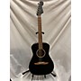 Used Fender Malibu Special Acoustic Electric Guitar Satin Black