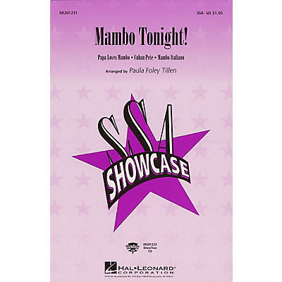 Hal Leonard Mambo Tonight! (Medley) SSA arranged by Paula Foley Tillen