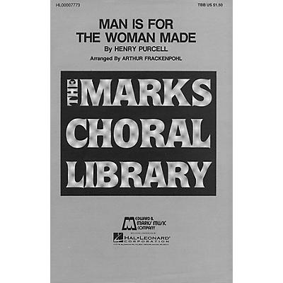 Edward B. Marks Music Company Man Is for the Woman Made TBB composed by Henry Purcell