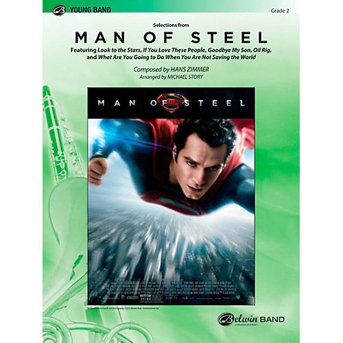 Man of Steel Selections from Concert Band Level 2 Set