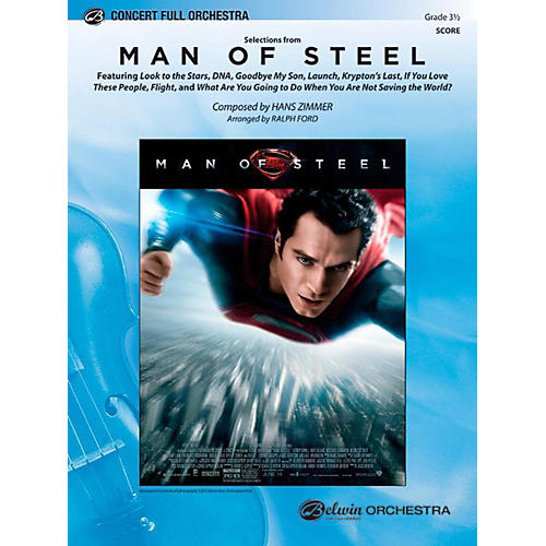 Alfred Man of Steel, Selections from Full Orchestra Level 3.5 Set