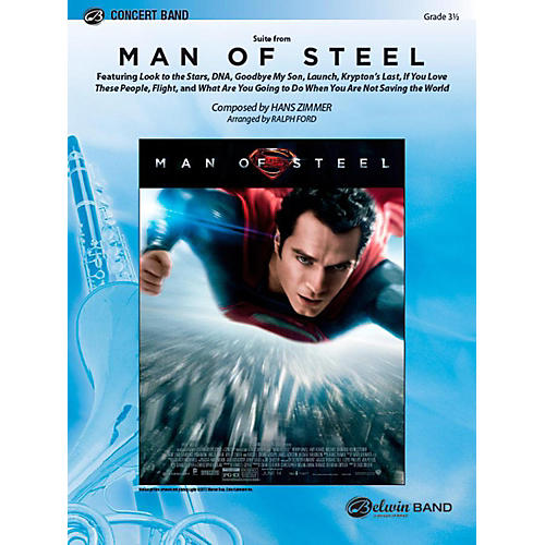 Man of Steel, Suite from Concert Band Level 3.5 Set