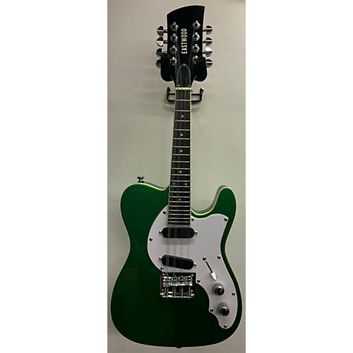 Eastwood Mandocaster Mandolin Metallic Green