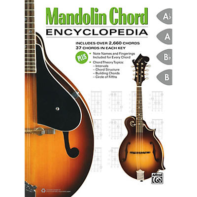 Alfred Mandolin Chord Encyclopedia Book