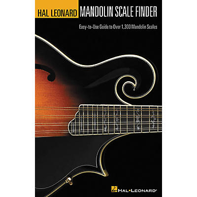 Hal Leonard Mandolin Scale Finder 6x9 Book