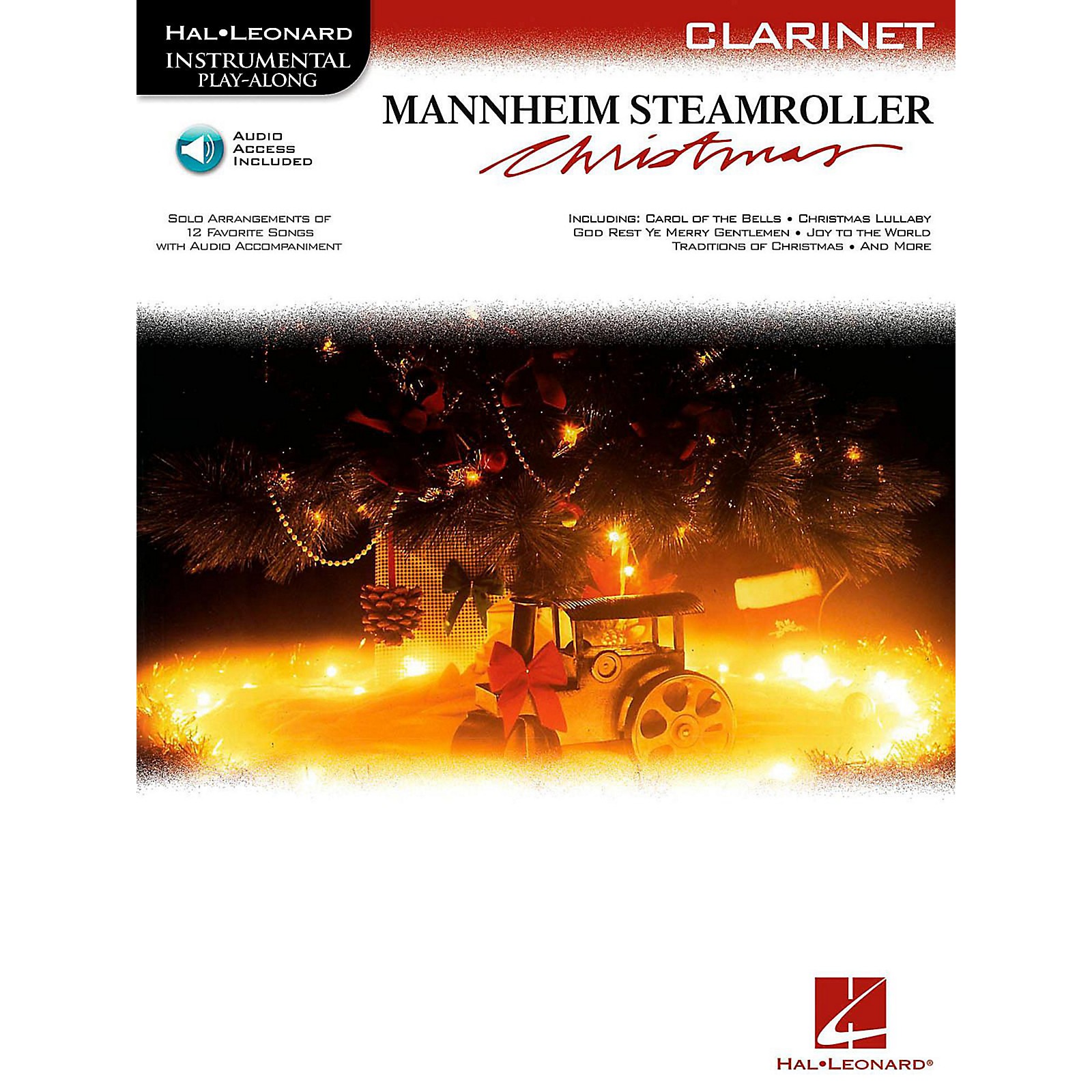 Hal Leonard Mannheim Steamroller Christmas For Instrumental PlayAlong (Bk/Audio