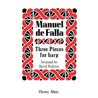 Music Sales Manuel De Falla: Three Pieces For Harp Music Sales America Series