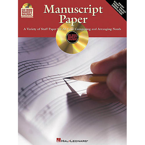 Manuscript Paper (CD-ROM)