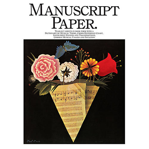 Music Sales Manuscript Paper (EFS 117) Music Sales America Series Softcover