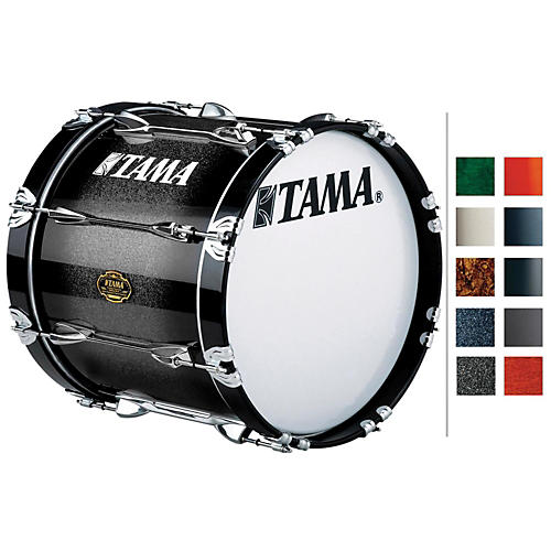 Tama Marching Maple Bass Drum Condition 1 - Mint Dark Stardust Fade 14x20