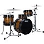 Ludwig Maple Exotic 3-Piece Downbeat Shell Pack with 20 in. Bass Drum Gold Burst