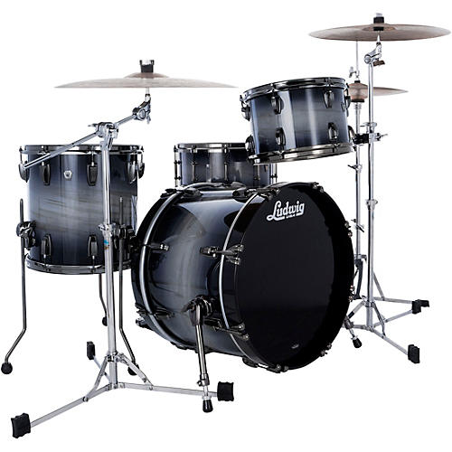 Ludwig Maple Exotic 3-Piece Downbeat Shell Pack with 20 in. Bass Drum Nocturne Burst